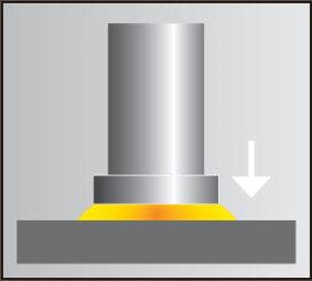 Dziembowski Stud & Nut Welding - COMPART - CD2 - Zapalony łuk wytwarza cienką strefę roztopionego metalu (www.soyer.co) 